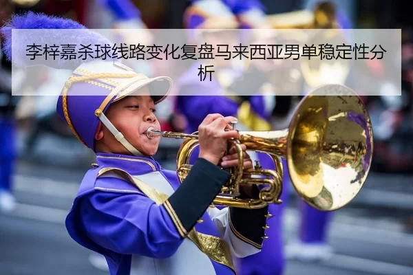 李梓嘉杀球线路变化复盘马来西亚男单稳定性分析